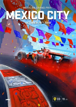  F1 2024 : Grand Prix du Méxique affiche 